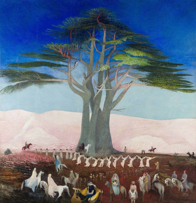 Csontváry Kosztka Tivadar: Zarándoklás a cédrusokhoz Libanonban, 1907 © Szépművészeti Múzeum