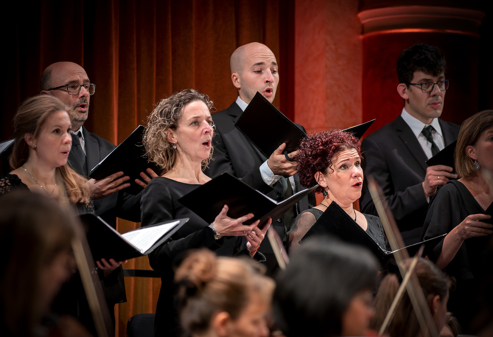 György Vashegyi with the Orfeo Orchestra and the Purcell Choir at Pesti Vigadó Felvégi Andrea / Müpa