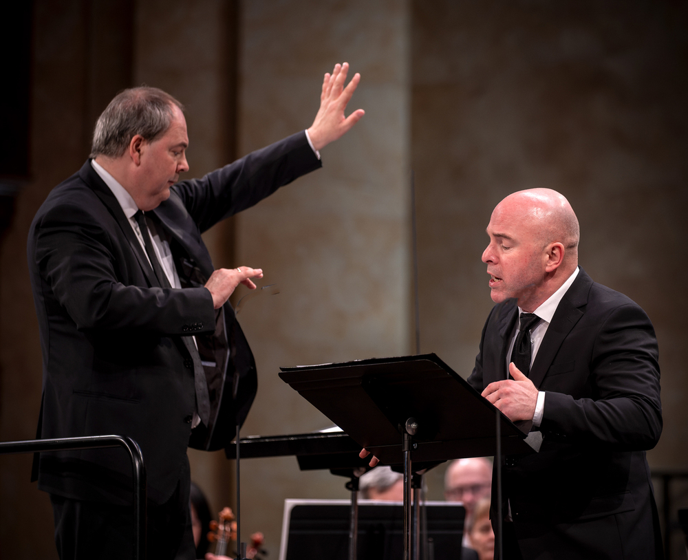 György Vashegyi with the Orfeo Orchestra and the Purcell Choir at Pesti Vigadó Felvégi Andrea / Müpa