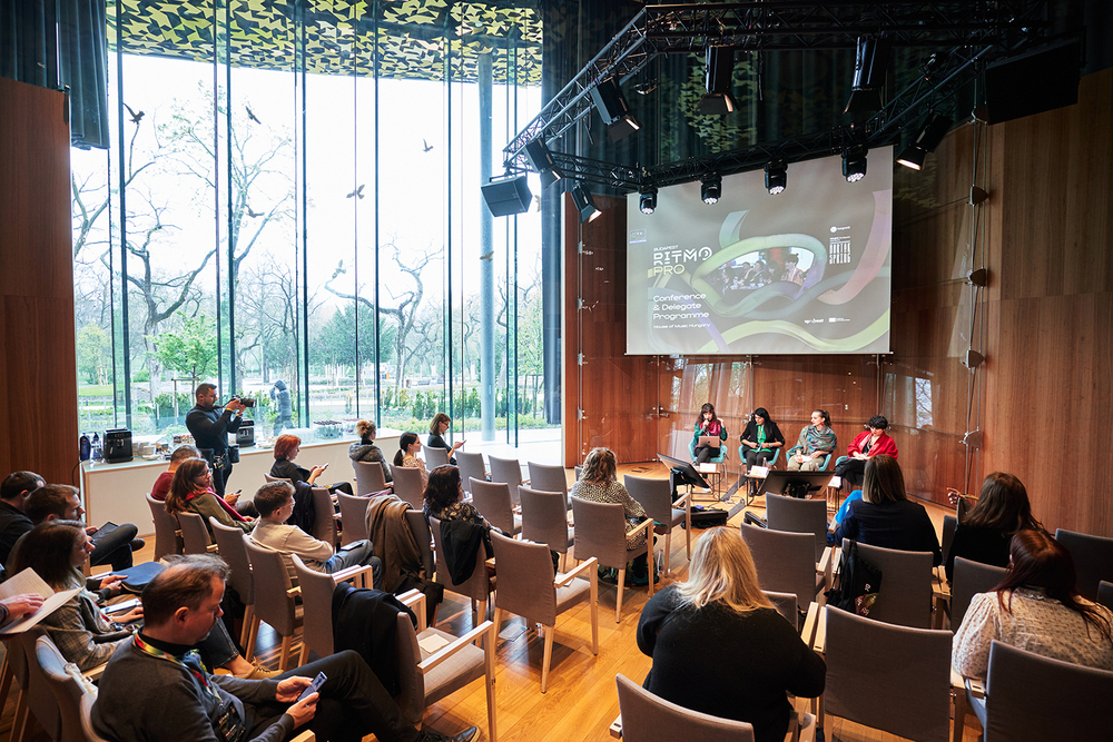 Budapest Ritmo 2023 / Conference at House of Music Hungary Hrotkó Bálint / Müpa