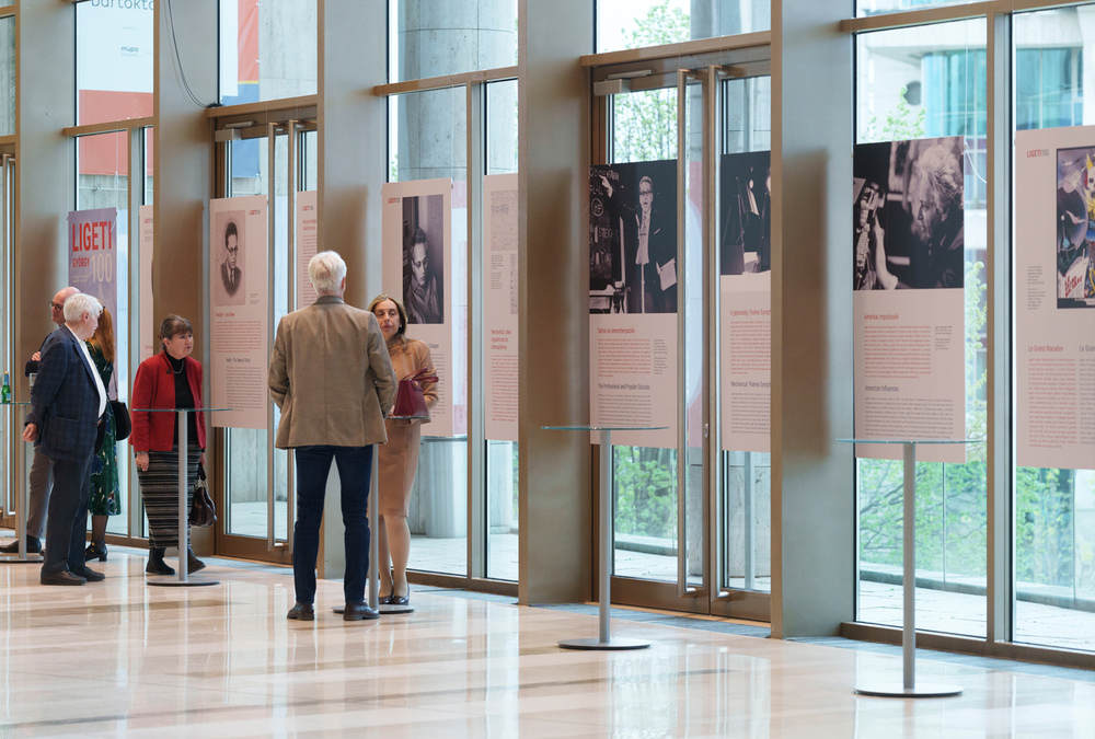 György Ligeti 100 – exhibition at Müpa Budapest Posztós János / Müpa