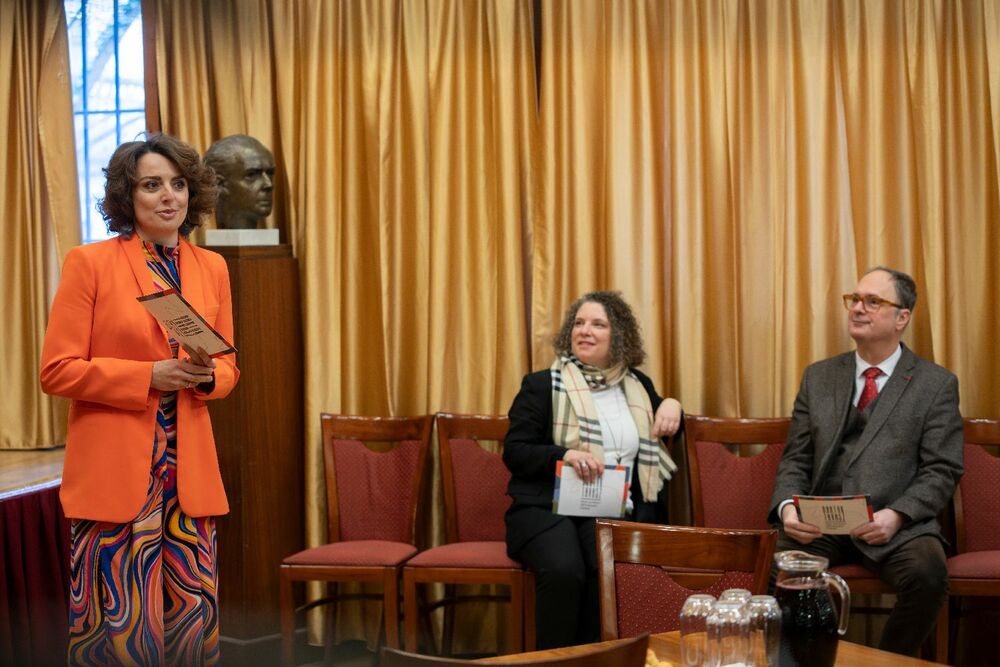 Press conference of the Bartók Spring 2024 at Bartók Conservatory Posztós János / Müpa