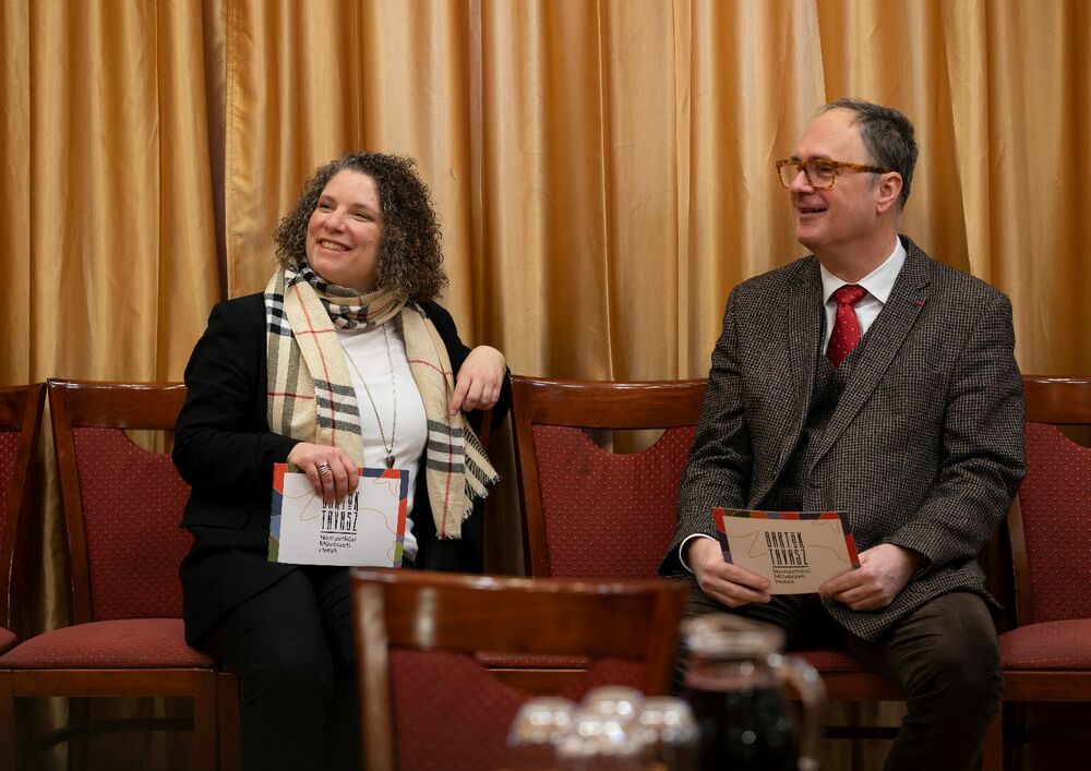 Press conference of the Bartók Spring 2024 at Bartók Conservatory Posztós János / Müpa