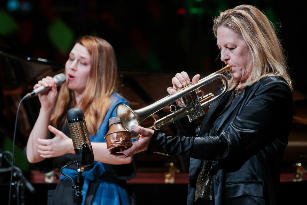 Karosi Júlia | Ingrid Jensen | Kristjan Randalu – album release concert at the House of Music Hungary Nagy Attila / Müpa