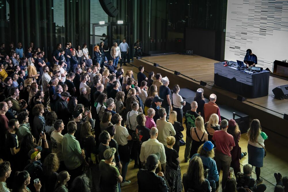 Ryoji Ikeda: Ultratronics a Magyar Zene Házában Felvégi Andrea / Müpa