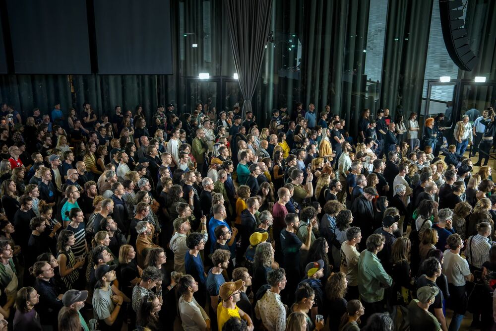 Ryoji Ikeda: Ultratronics a Magyar Zene Házában Felvégi Andrea / Müpa