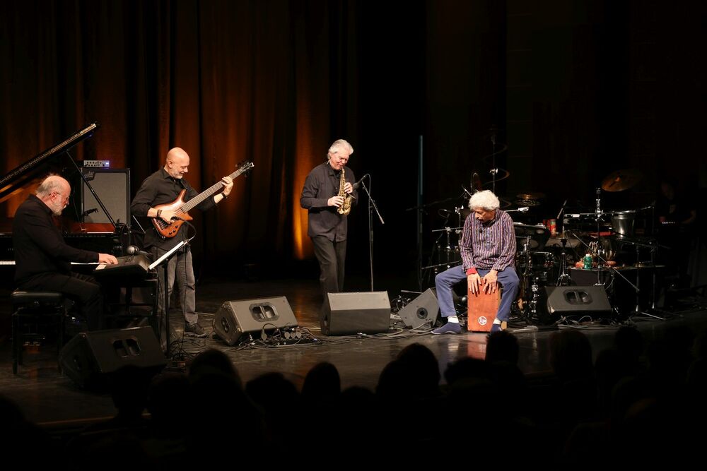 Jan Garbarek Group | Trilok Gurtu in Győr Mekli Zoltán