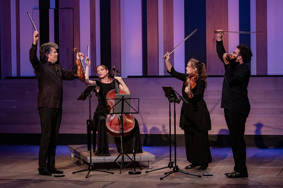 Kelemen Quartet • 2.1 at Budapest Music Center Nagy Attila / Müpa