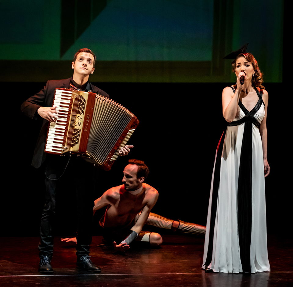 Ballet Pécs: Vasarely Etudes – premiere at Müpa Budapest Kállai-Tóth Anett / Müpa