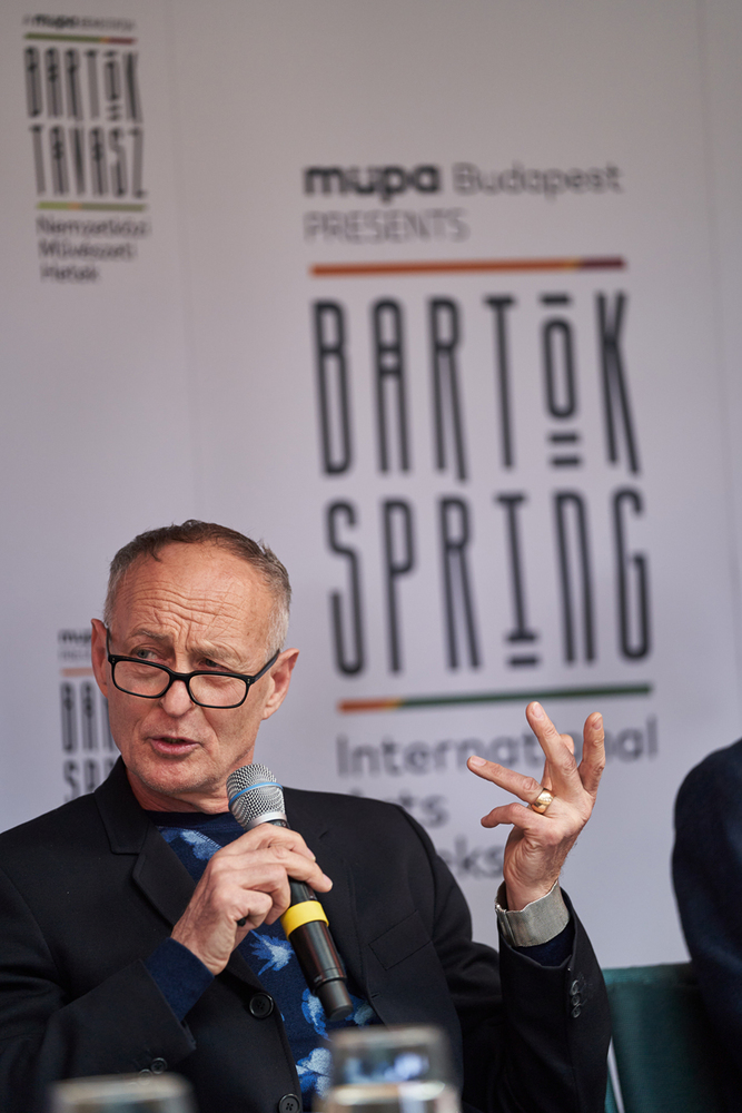 Press Conference of the Bartók Spring 2022 at the House of the Hungarian Millennium Hrotkó Bálint / Müpa