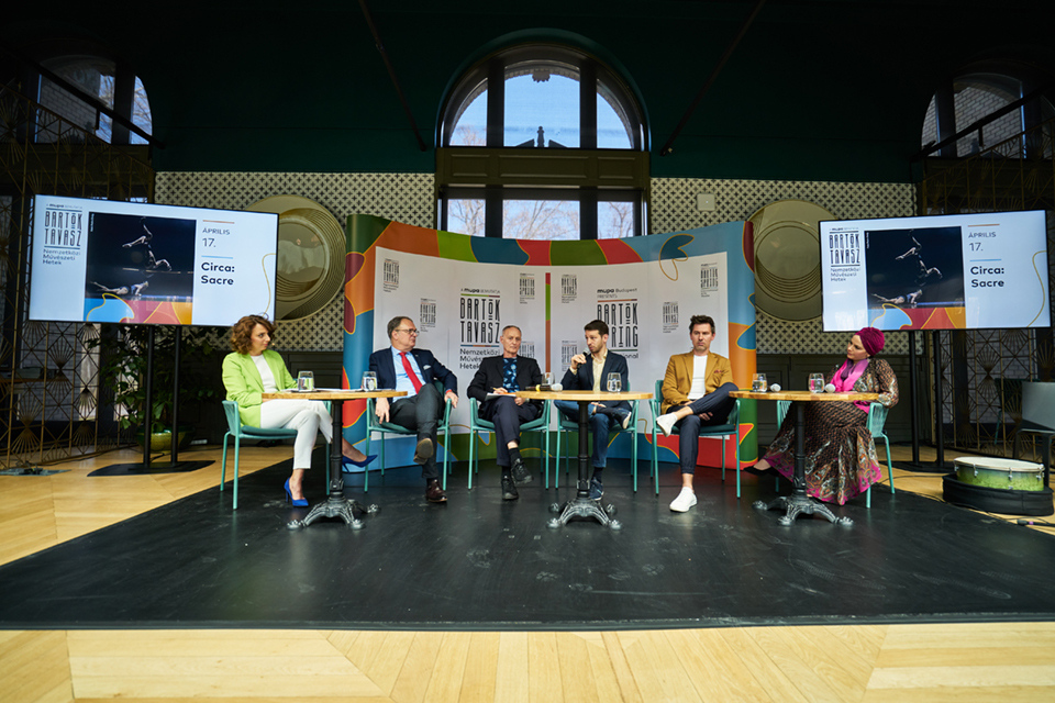 Press Conference of the Bartók Spring 2022 at the House of the Hungarian Millennium Hrotkó Bálint / Müpa