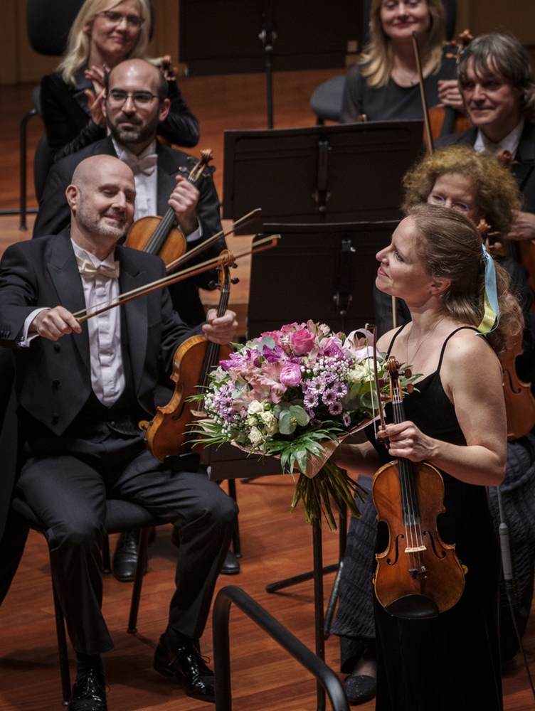 Julia Fischer and the Rundfunk-Sinfonieorchester Berlin a Müpa Budapest Posztós János / Müpa