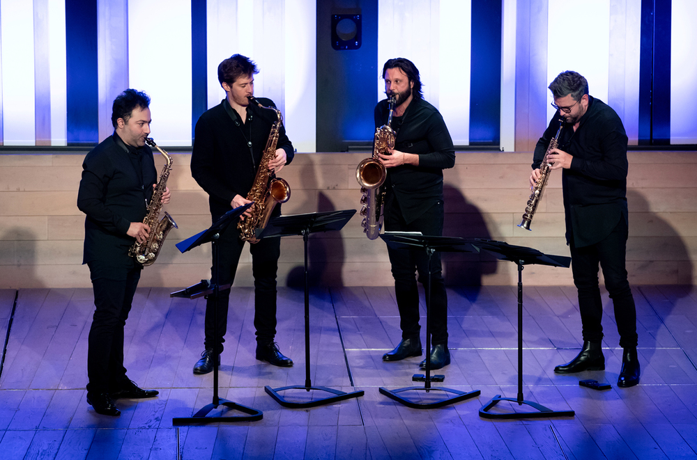 Signum Saxophone Quartet a BMC-ben Kállai-Tóth Anett / Müpa