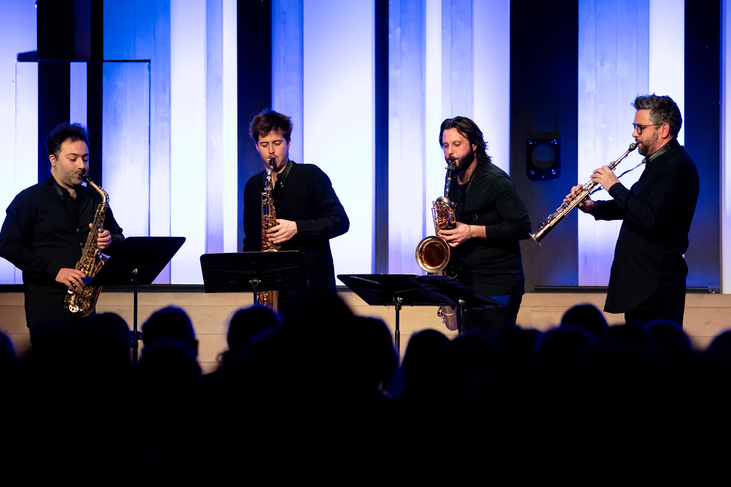 Signum Saxophone Quartet a BMC-ben