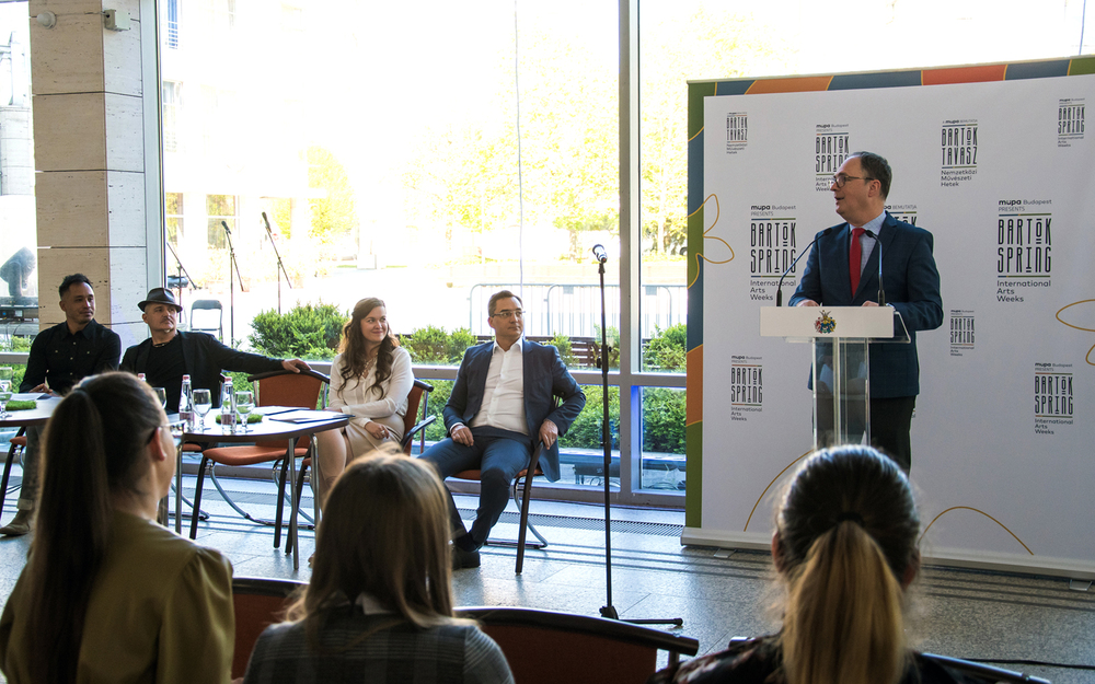 Opening ceremony of Bartók Spring Debrecen at Kölcsey Centre Jakkel Rudolf