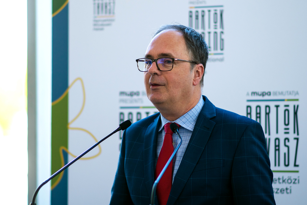 Opening ceremony of Bartók Spring Debrecen at Kölcsey Centre Jakkel Rudolf