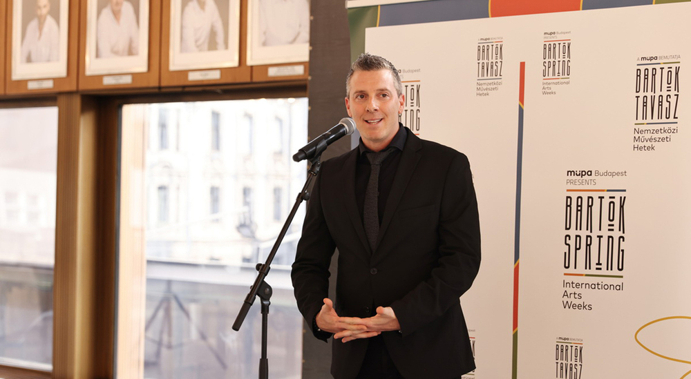 Opening ceremony of Bartók Spring Győr at National Theatre Győr Mekli Zoltán