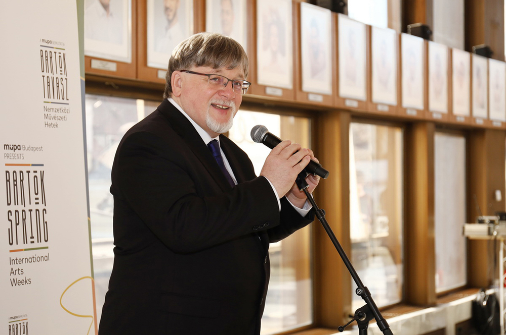 Opening ceremony of Bartók Spring Győr at National Theatre Győr Mekli Zoltán