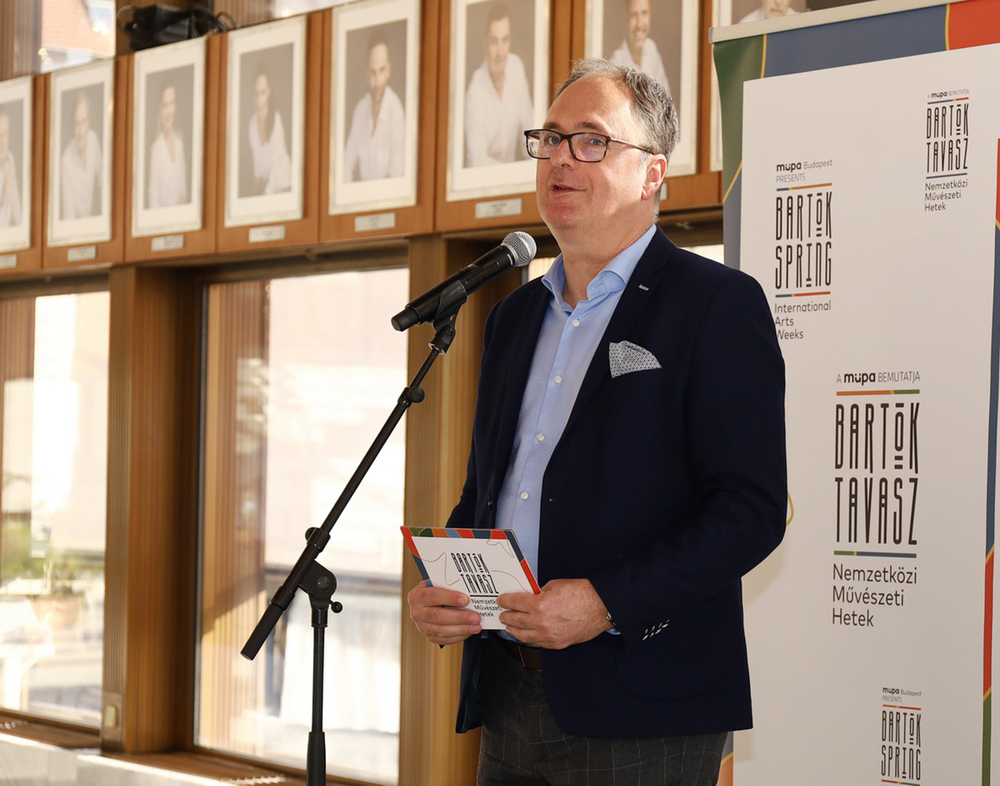 Opening ceremony of Bartók Spring Győr at National Theatre Győr Mekli Zoltán