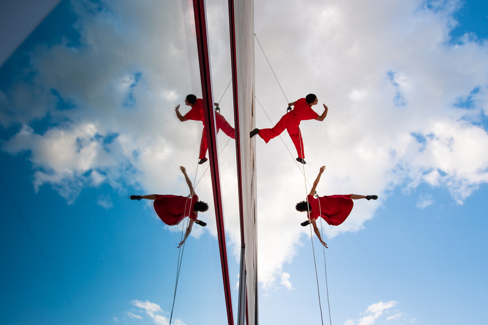 BANDALOOP in Debrecen Jakkel Rudolf