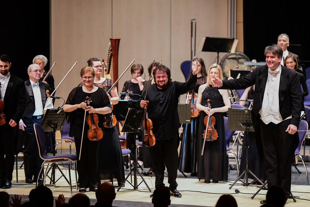 Sergei Krylov and the Kodály Philharmonic Orchestra Debrecen at Kölcsey Centre Debrecen Jakkel Rudolf