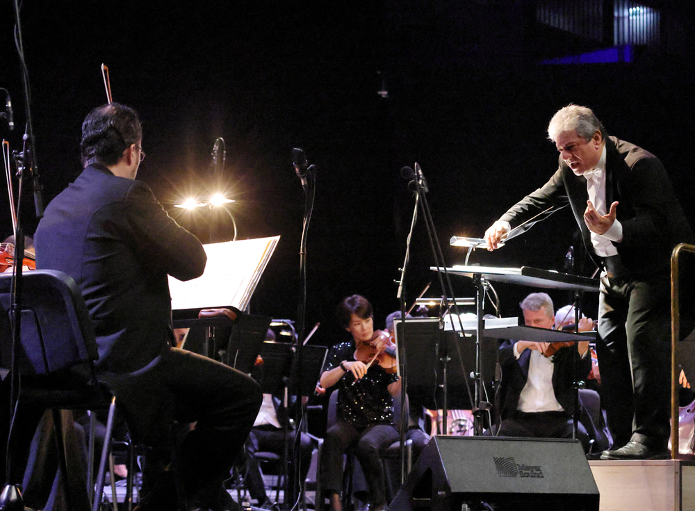 Ramón Vargas és a Győri Filharmonikus Zenekar a győri Olimpiai Sportparkban Mekli Zoltán