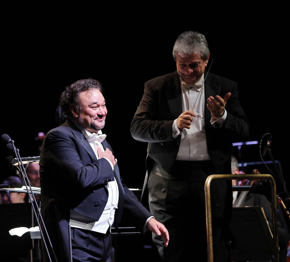 Ramón Vargas and the Győr Philharmonic Orchestra at Olympic Sport Park Győr Mekli Zoltán