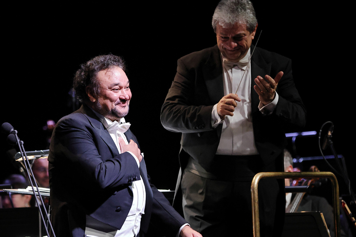 Ramón Vargas and the Győr Philharmonic Orchestra at Olympic Sport Park Győr