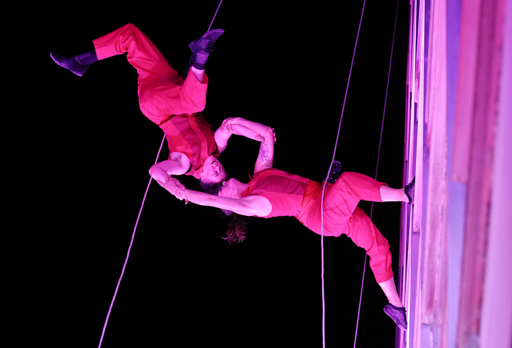 BANDALOOP in Győr Mekli Zoltán