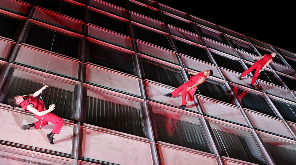 BANDALOOP in Győr Mekli Zoltán